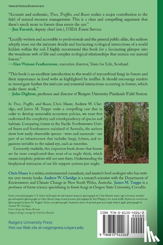 Maser, Chris, Claridge, Andrew W, Trappe, James M - Trees, Truffles, and Beasts