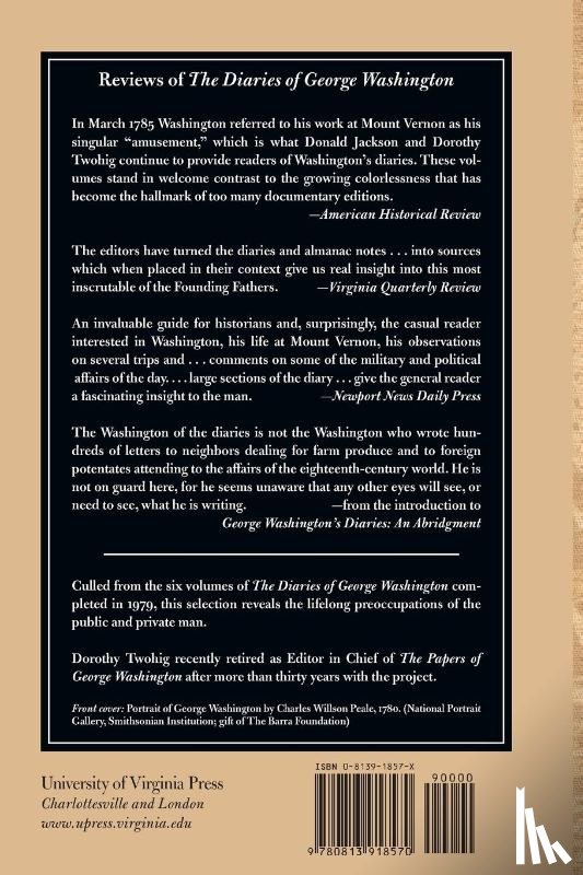 Washington, George - Diaries An Abridgement