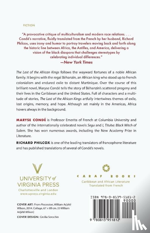 Condé, Maryse - Last of the African Kings