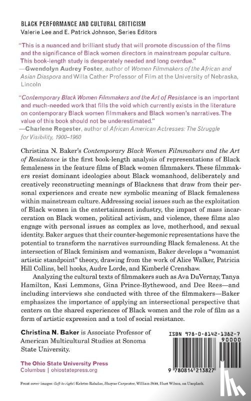 Baker, Christina N - Contemporary Black Women Filmmakers and the Art of Resistance