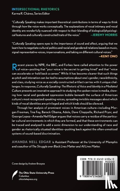 Edgar, Amanda Nell - Culturally Speaking