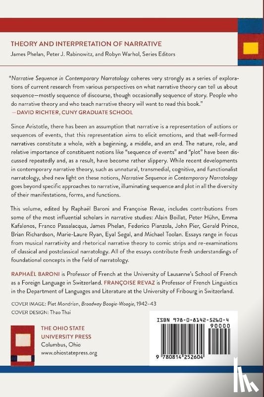 Baroni, Raphael - Narrative Sequence in Contemporary Narratology