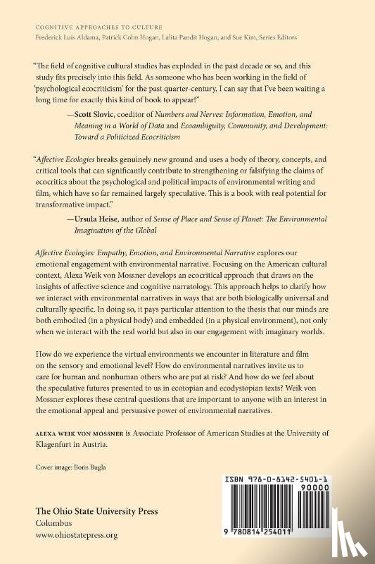 Weik Von Mossner, Alexa - Affective Ecologies: Empathy, Emotion, and Environmental Narrative