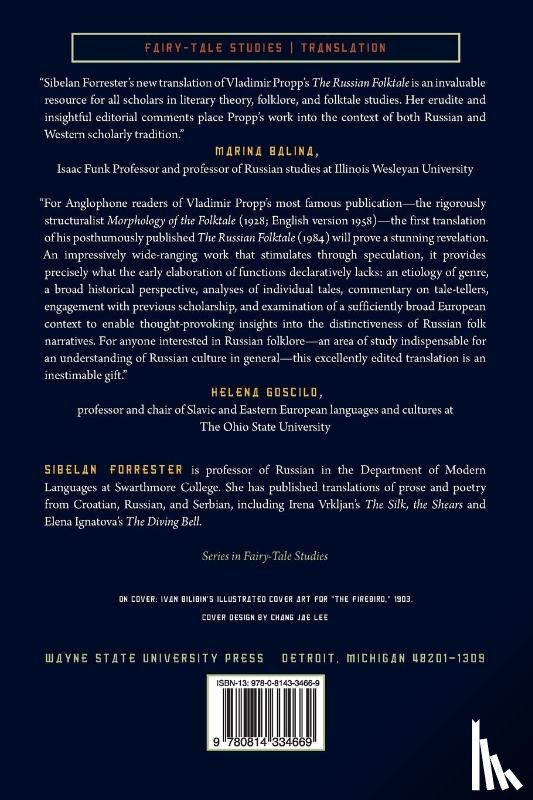 Propp, Vladimir Yakovlevich - The Russian Folktale by Vladimir Yakovlevich Propp