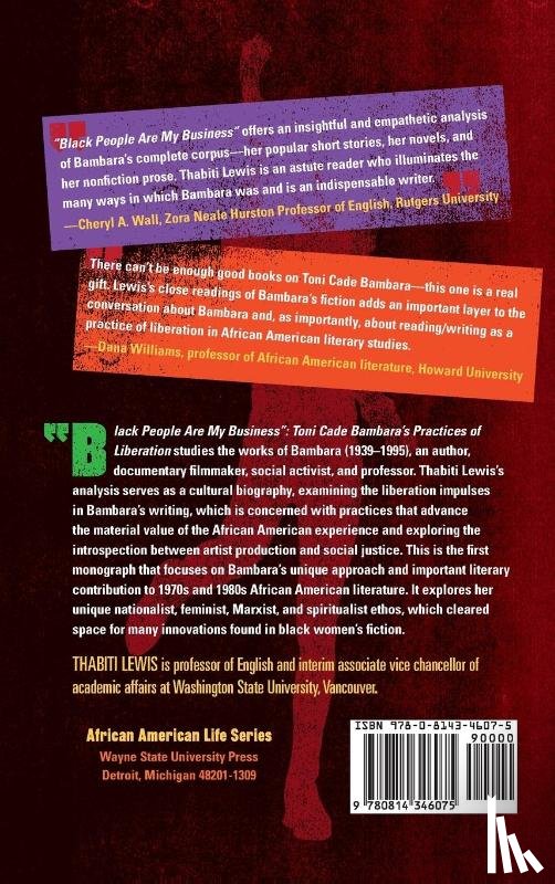 Lewis, Thabiti - Black People Are My Business