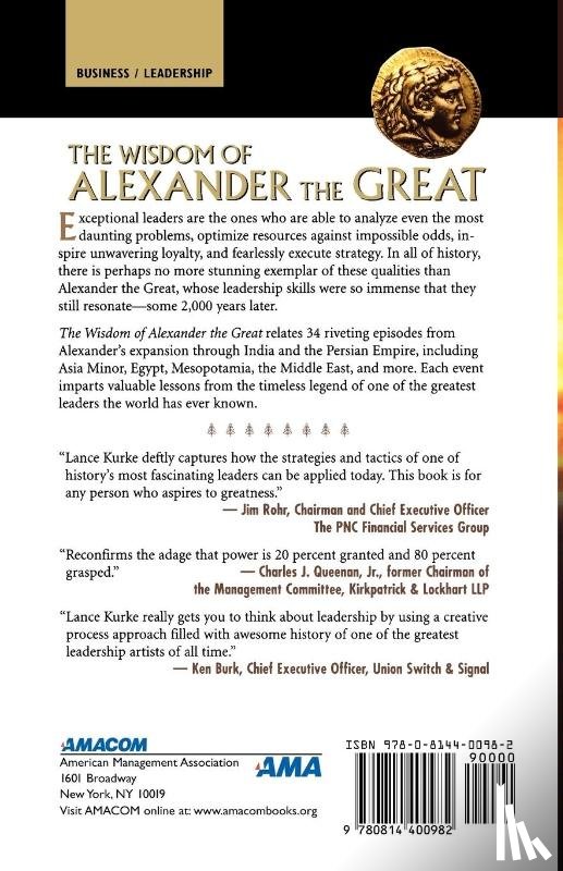 Kurke, Lance - The Wisdom of Alexander the Great