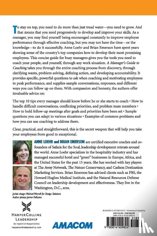 Loehr, Anne, Emerson, Brian - A Manager's Guide to Coaching