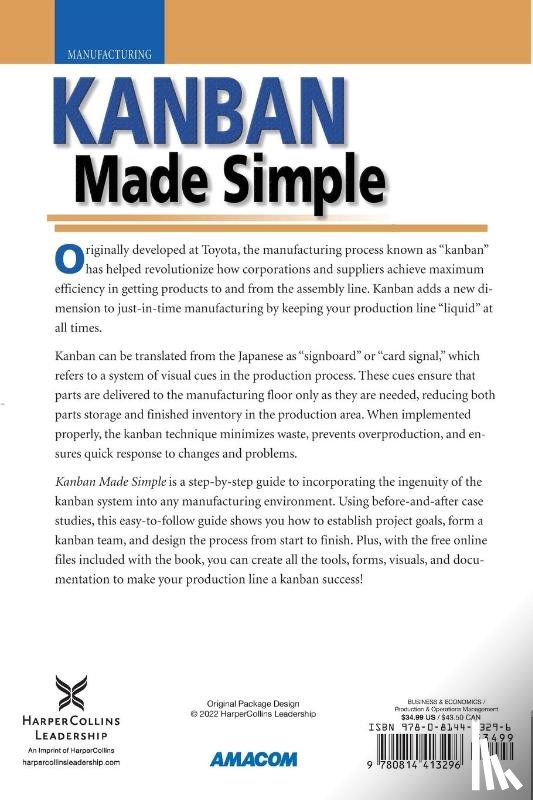 GROSS, John M., MCINNIS, Kenneth R. - Kanban Made Simple