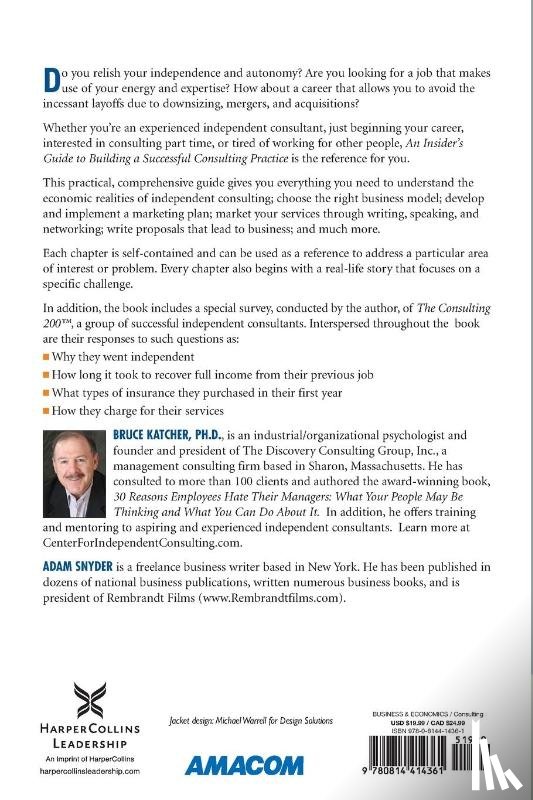 Katcher, Bruce - An Insider's Guide to Building a Successful Consulting Practice