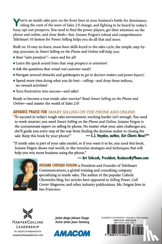 Feigon, Josiane - Smart Selling on the Phone and Online