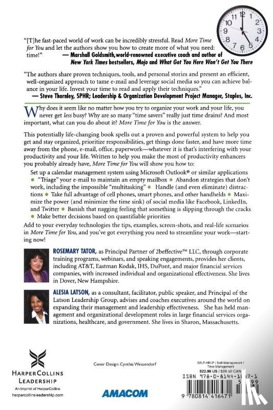 Tator, Rosemary, LATSON, Alesia - More Time for You