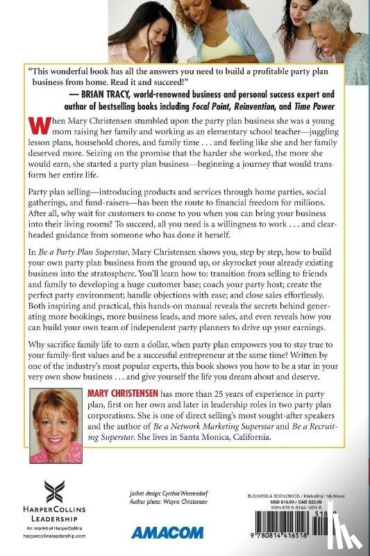 Christensen, Mary - Be a Party Plan Superstar: Build a $100,000-a-Year Direct-Selling Business from Home