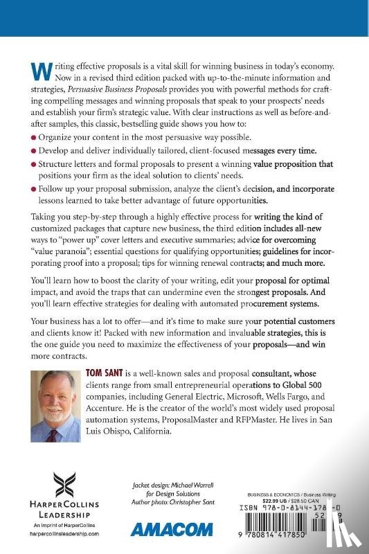 Sant, Tom - Persuasive Business Proposals
