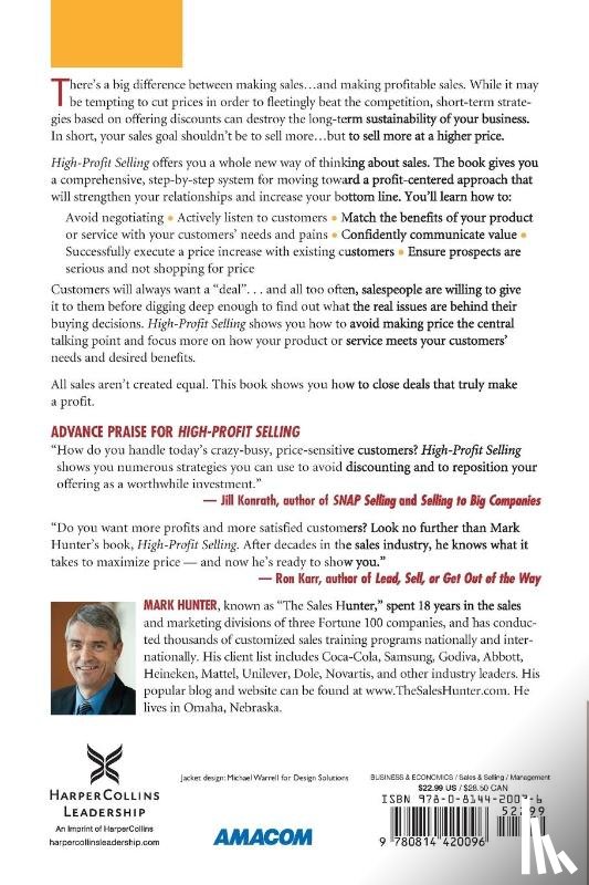 Hunter, CSP - High-Profit Selling