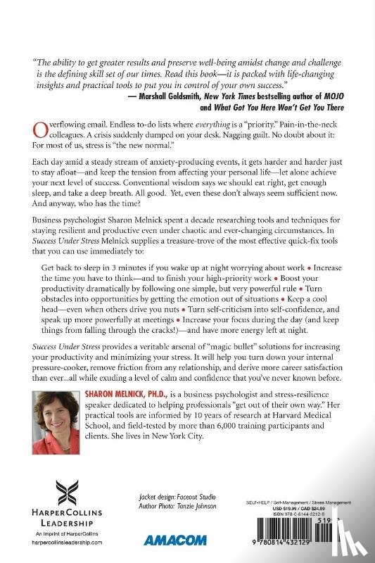 Melnick, Sharon - Success Under Stress