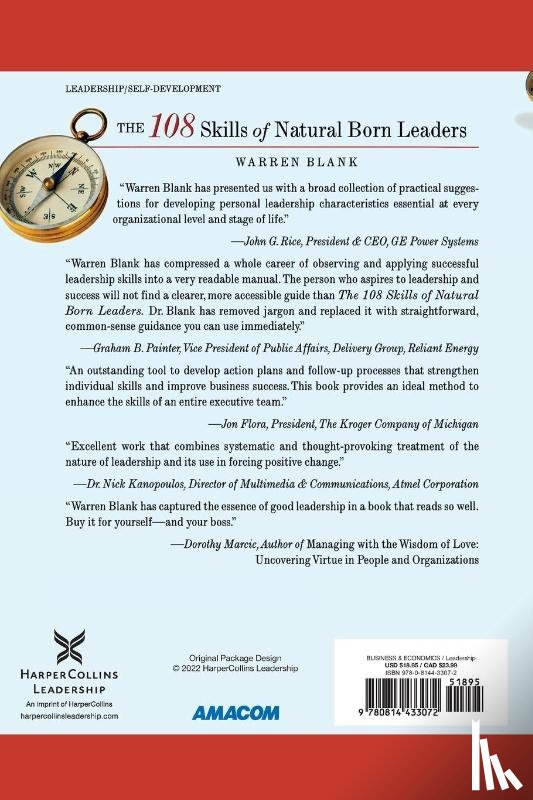 BLANK, Warren - The 108 Skills of Natural Born Leaders