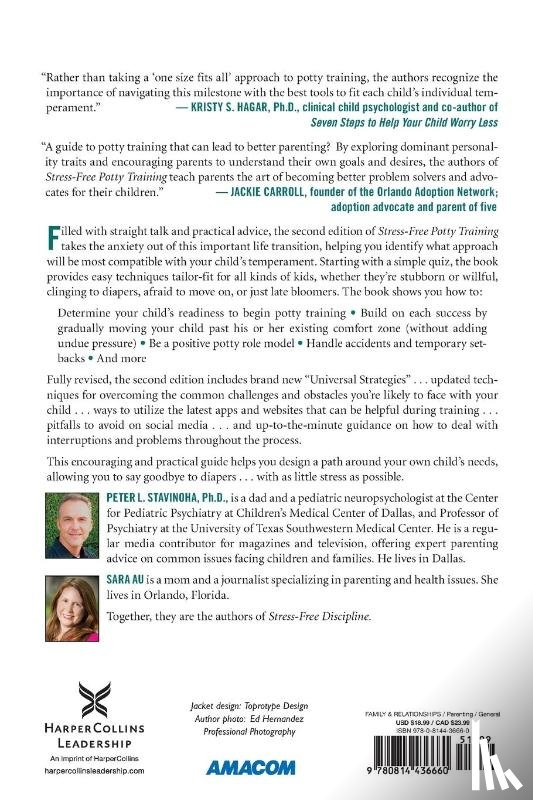 Au, Sara, Stavinoha, Ph.D. - Stress-Free Potty Training