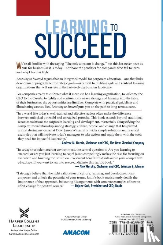 Wingard, Jason - Learning to Succeed