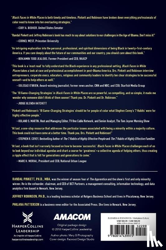 Pinkett, Randal D., Robinson, Jeffrey A., Patterson, Philana - The Black Faces in White Places