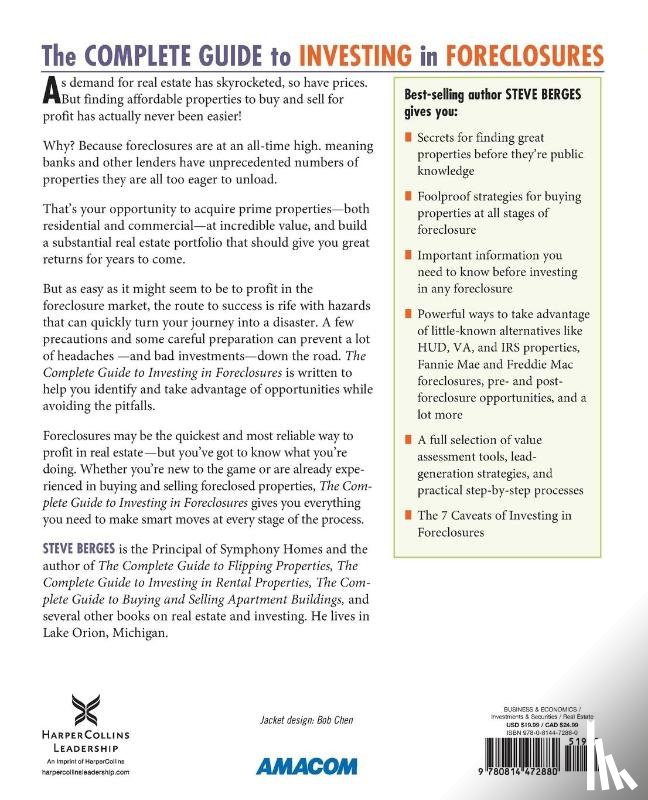 Berges, Steve - The Complete Guide to Investing in Foreclosures