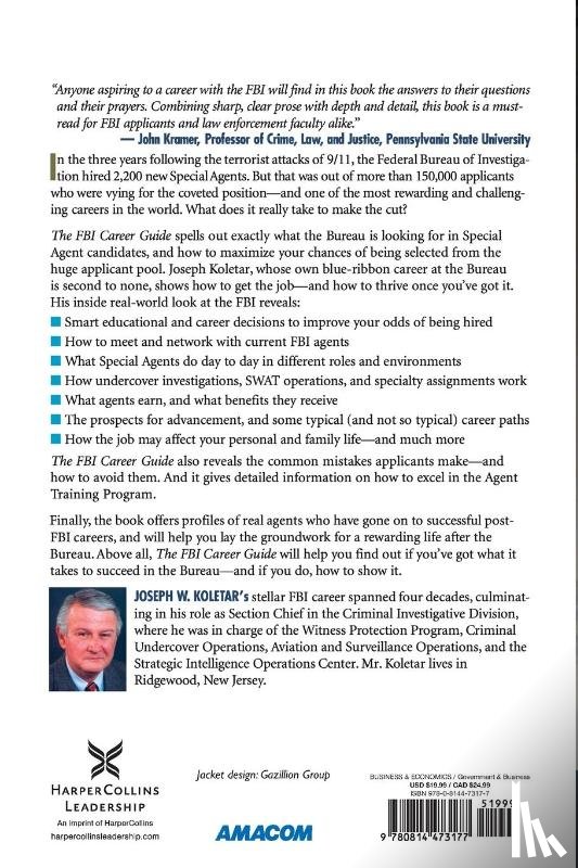 Koletar, Joseph - The FBI Career Guide