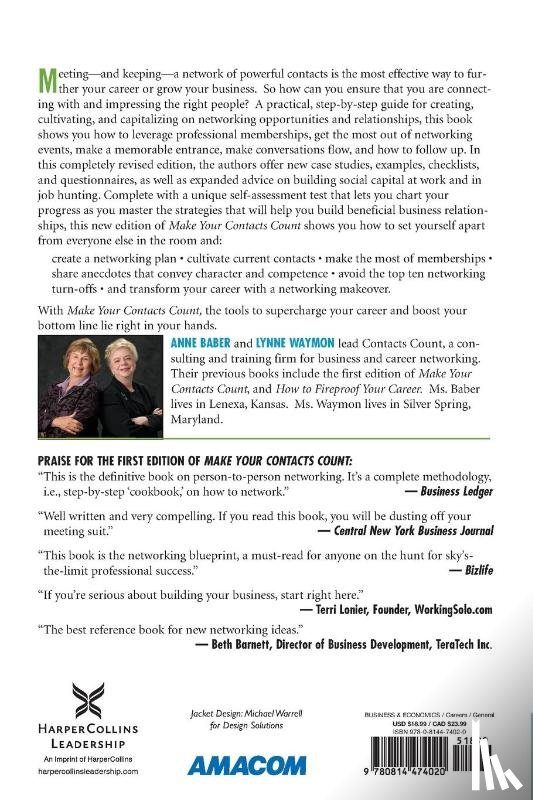 Baber, Anne, Waymon, Lynne - Make Your Contacts Count