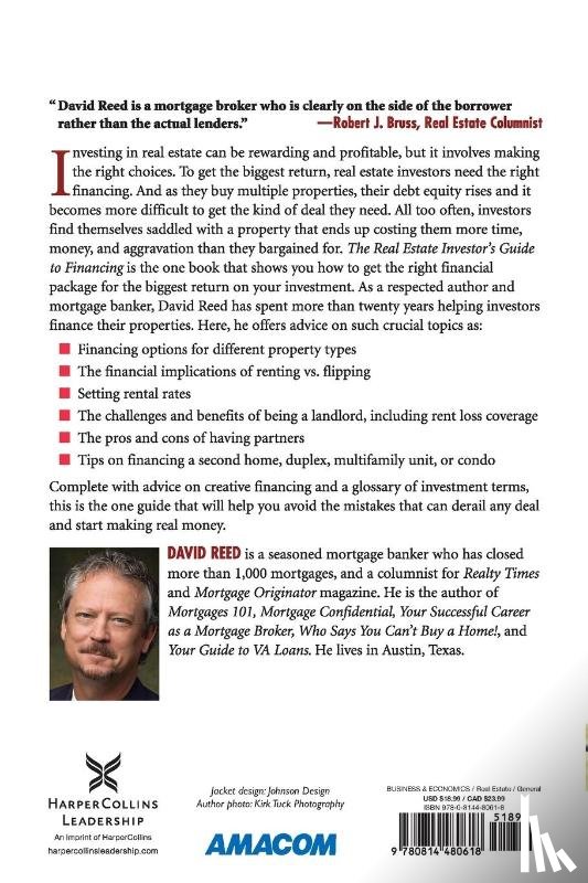 Reed, David - The Real Estate Investor's Guide to Financing