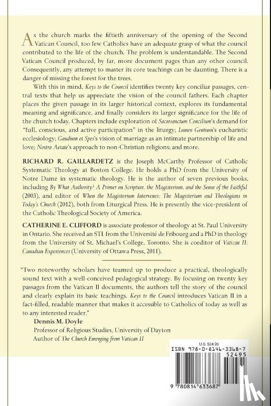 Gaillardetz, Richard R., Clifford, Catherine - Keys to the Council