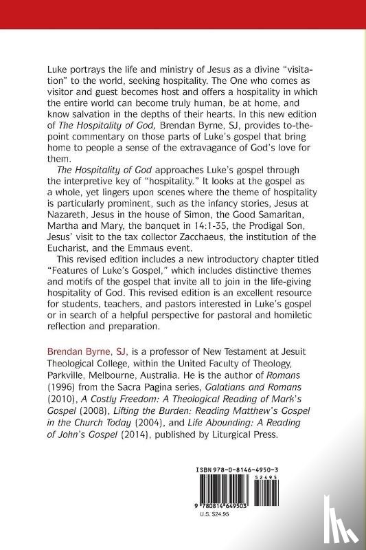 Byrne, Brendan - The Hospitality of God