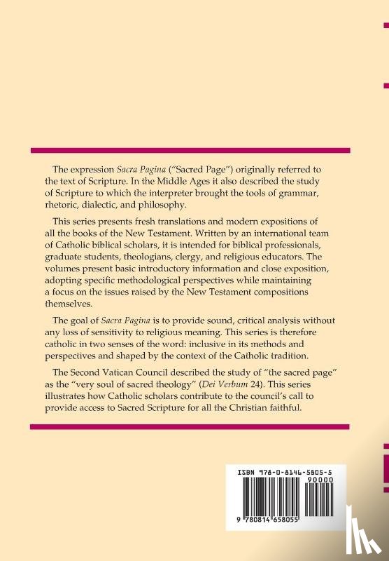 Johnson, Luke Timothy - Sacra Pagina: The Gospel of Luke: Volume 3
