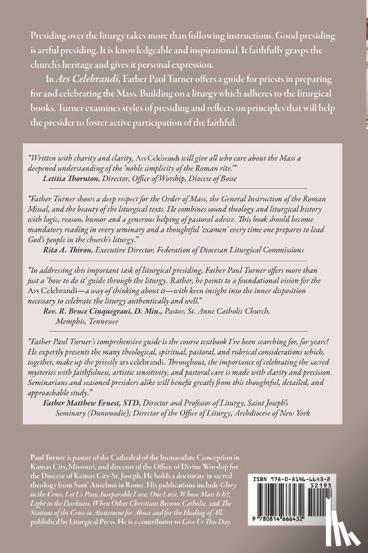 Turner, Paul - Ars Celebrandi