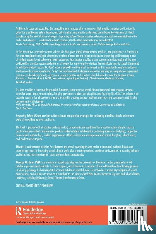 Bear, George G. - Improving School Climate
