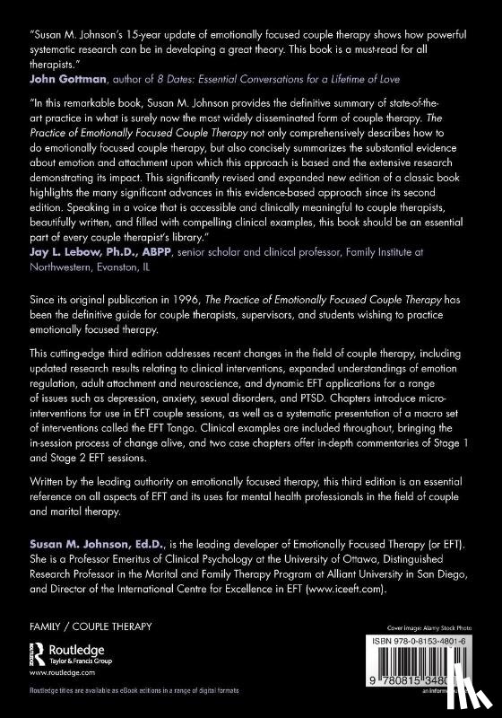 Johnson, Susan M. - The Practice of Emotionally Focused Couple Therapy