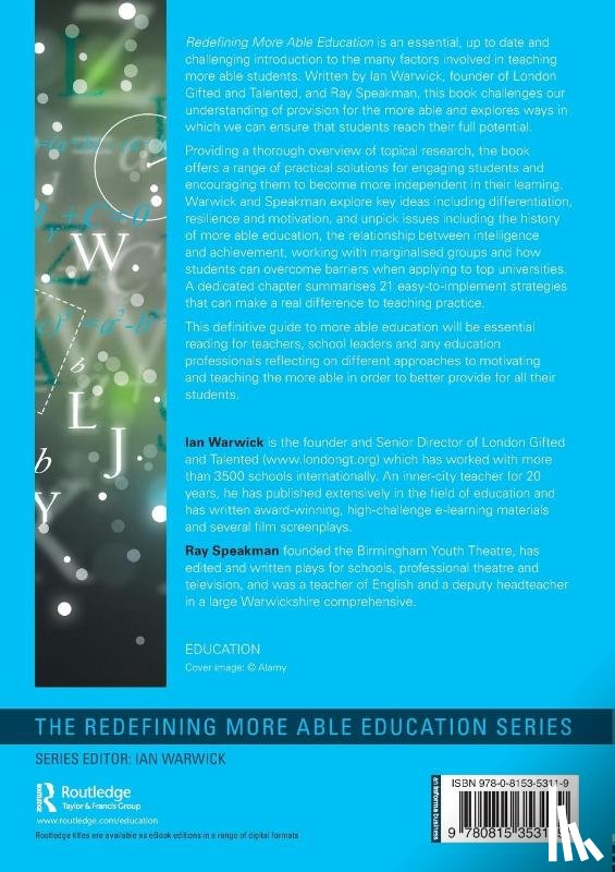 Warwick, Ian, Speakman, Ray - Redefining More Able Education