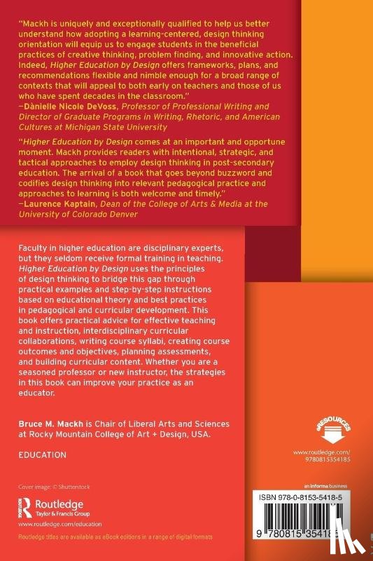 Mackh, Bruce M. (Rocky Mountain College of Art + Design - Higher Education by Design