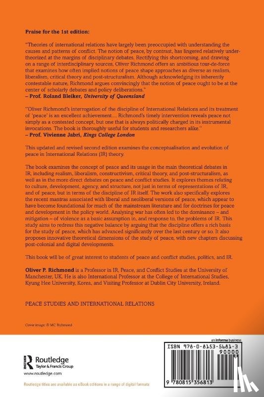 Richmond, Oliver P. (University of Manchester - Peace in International Relations