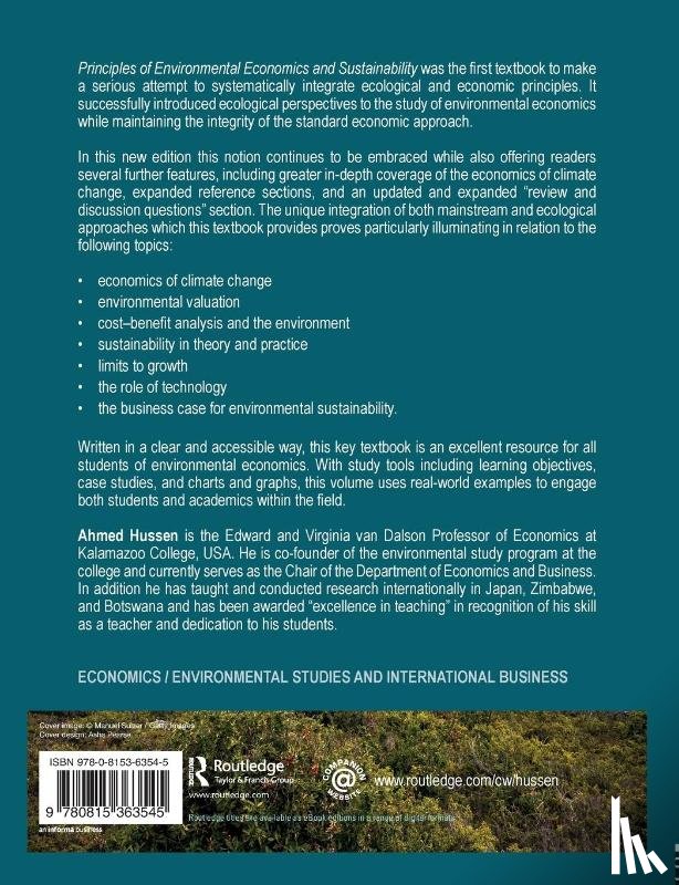 Hussen, Ahmed (Kalamazoo College - Principles of Environmental Economics and Sustainability
