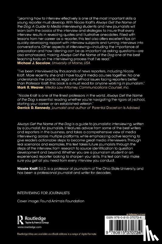 Kraft, Nicole - Always Get the Name of the Dog