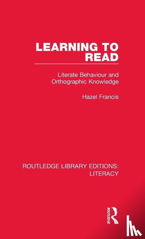 Francis, Hazel - Learning to Read