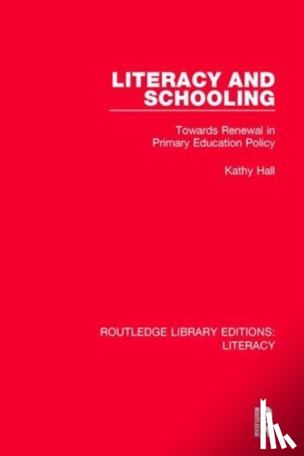 Hall, Kathy (University College Cork - Literacy and Schooling