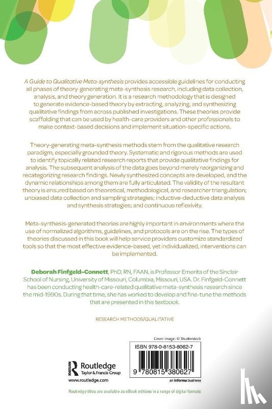 Finfgeld-Connett, Deborah (University of Missouri - A Guide to Qualitative Meta-synthesis