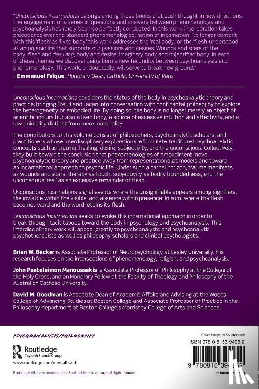  - Unconscious Incarnations