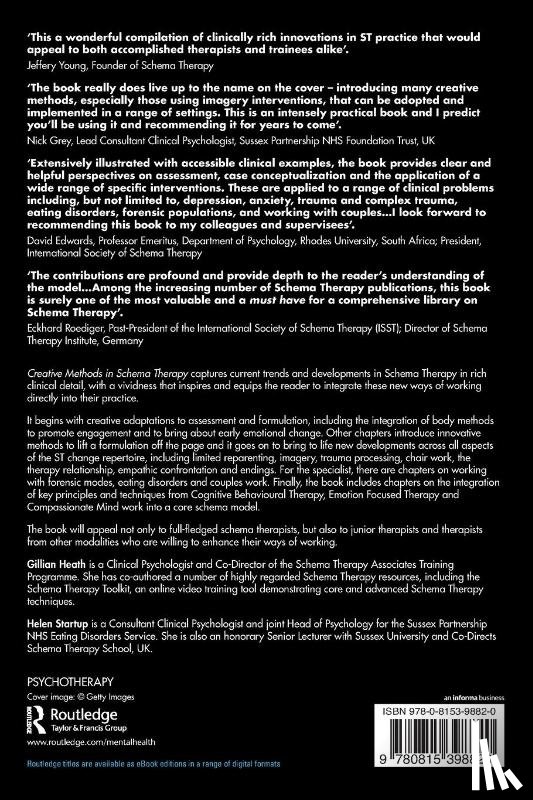  - Creative Methods in Schema Therapy