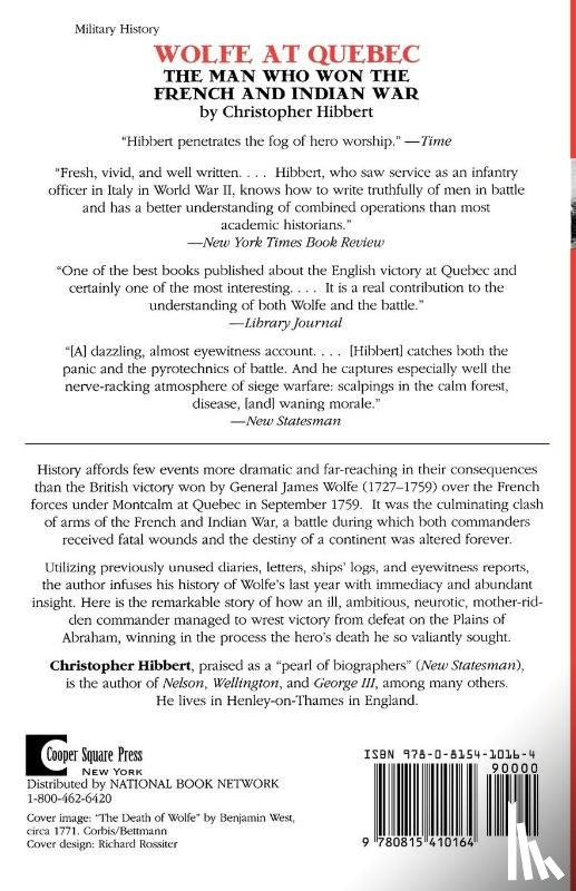 Hibbert, Christopher - Wolfe at Quebec