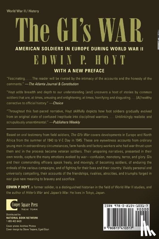 Hoyt, Edwin P. - The GI's War