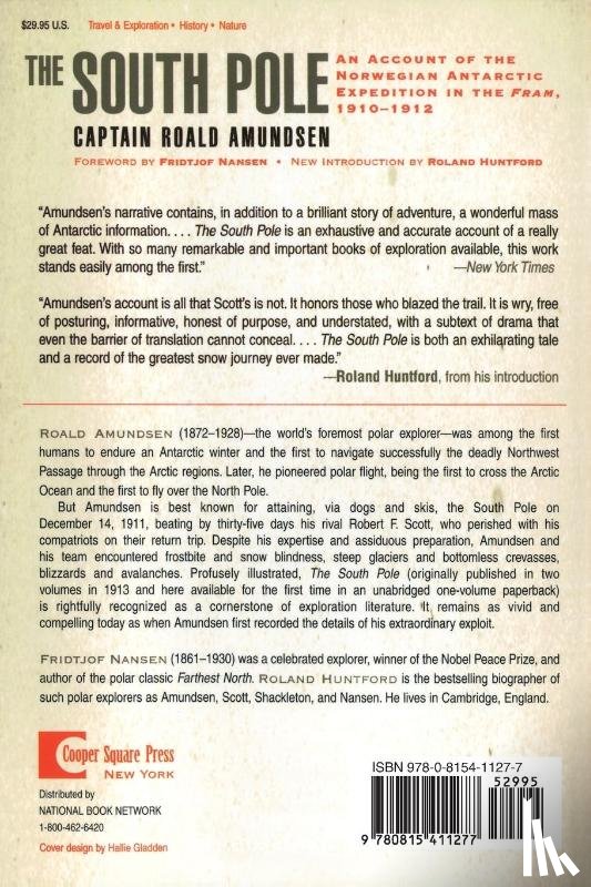 Amundsen, Captain Roald - The South Pole