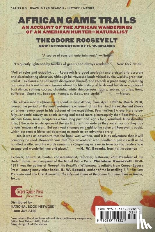 Roosevelt, Theodore - African Game Trails
