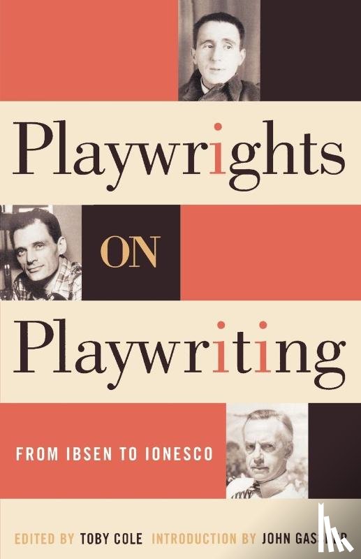 Cole, Toby - Playwrights on Playwriting