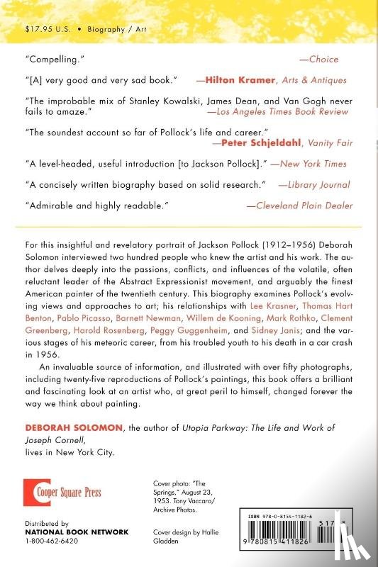 Solomon, Deborah - Jackson Pollock