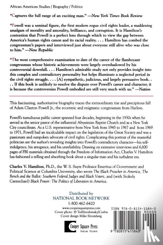 Hamilton, Charles V. - Adam Clayton Powell, Jr.